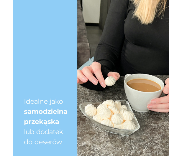 LOCCO 48 kcal Niskokaloryczne bezy proteinowe Naturalne - 1503766 - zdjęcie 5